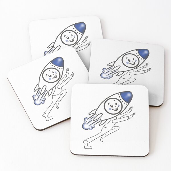 Item preview, Cute Rocket Line Art | Minimal Space Character Illustration designed and sold by Samaya-.