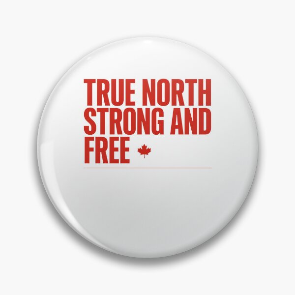 Item preview, True North Strong and Free  | Patriotic Canada Day | Proud Canadian Maple Leaf Graphic designed and sold by InspiredCreatives.