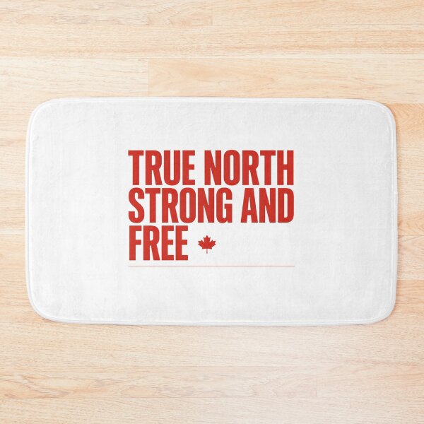 Item preview, True North Strong and Free  | Patriotic Canada Day | Proud Canadian Maple Leaf Graphic designed and sold by InspiredCreatives.