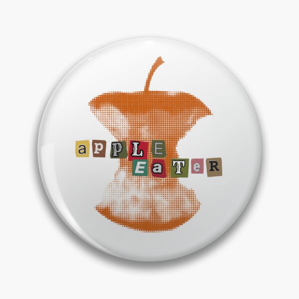 Item preview, Apple Eater Ransom Note Graphic designed and sold by trashgirl99.