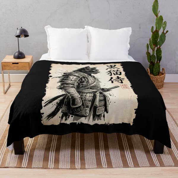 Item preview, Vintage Samurai Cat Warrior designed and sold by charoen-design.
