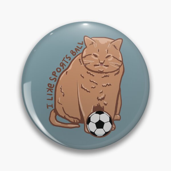 Item preview, Sportsball Cat Soccer designed and sold by KilkennyCat Art.