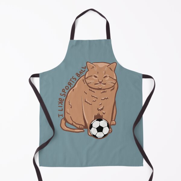 Item preview, Sportsball Cat Soccer designed and sold by KilkennyCat Art.