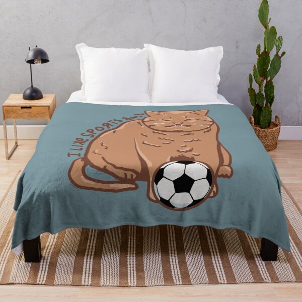 Item preview, Sportsball Cat Soccer designed and sold by KilkennyCat Art.