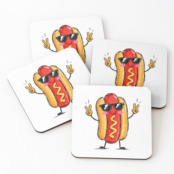 Item preview, Hotdog Kawaii Sketch designed and sold by zoes-ink.