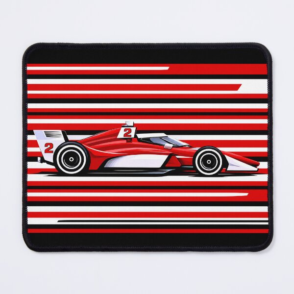Item preview, #2 Josef Newgarden 2026 Red & White IndyCar  designed and sold by PitWallArt.