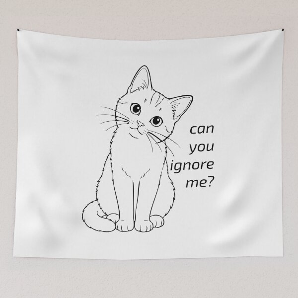 Item preview, Cats - Can You Ignore Me? designed and sold by Biljana LOVE 4 YOU.