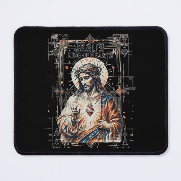 Item preview, Jesus King of Hearts designed and sold by Millsoft.