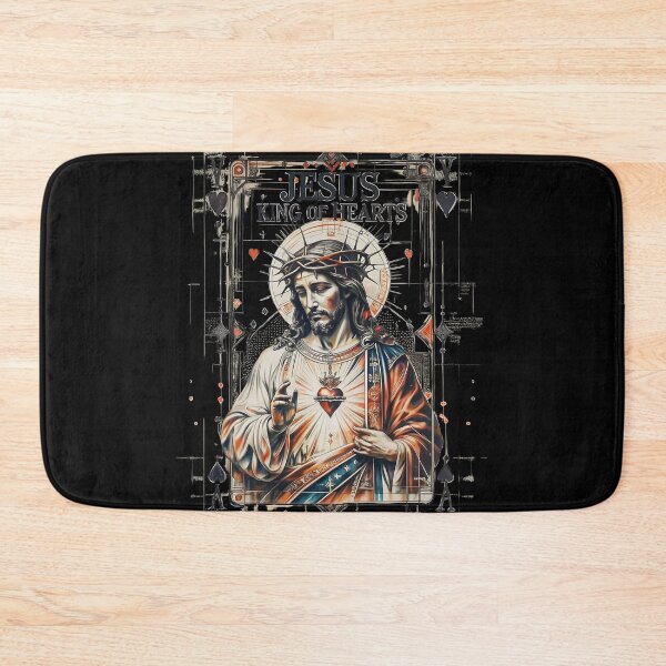 Item preview, Jesus King of Hearts designed and sold by Millsoft.