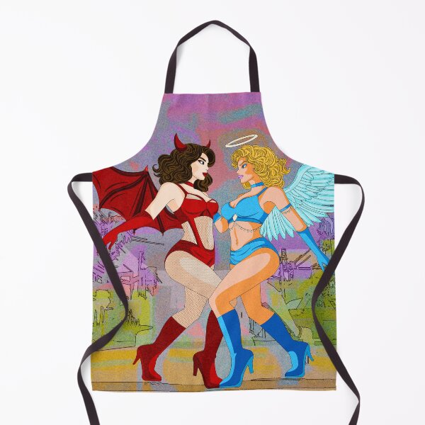 Item preview, Angel vs Demon retro arcade designed and sold by Masque&Muse.