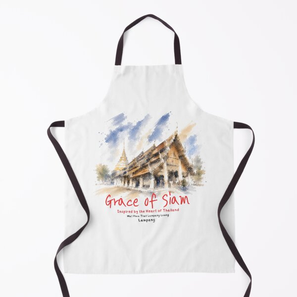 Item preview, Wat Phra That Lampang Luang Lanna Temple Watercolor Art designed and sold by Beeform.