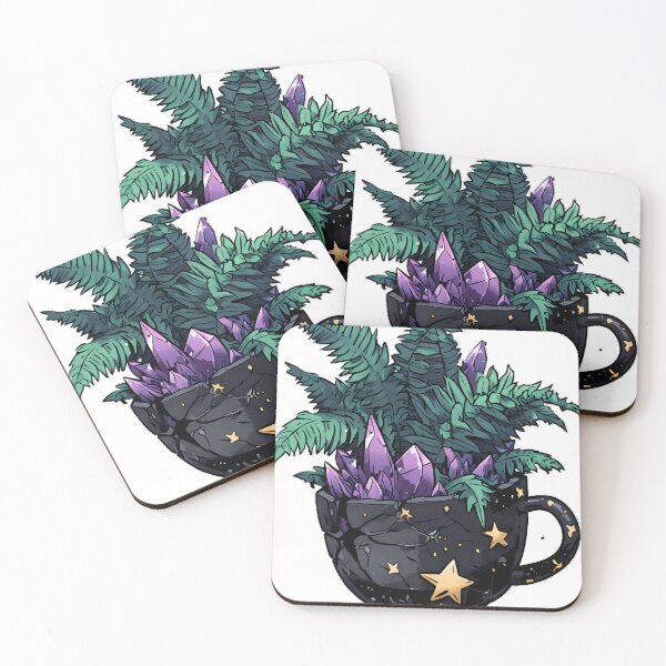 Item preview, Gothic Teacup Fern designed and sold by IllumeInk.