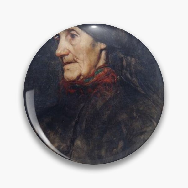Item preview, Old woman with a headscarf designed and sold by SharonTheFirst.