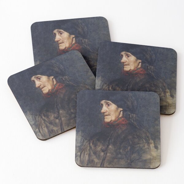 Item preview, Old woman with a headscarf designed and sold by SharonTheFirst.