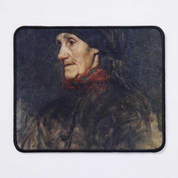 Item preview, Old woman with a headscarf designed and sold by SharonTheFirst.