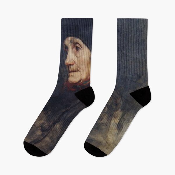 Item preview, Old woman with a headscarf designed and sold by SharonTheFirst.