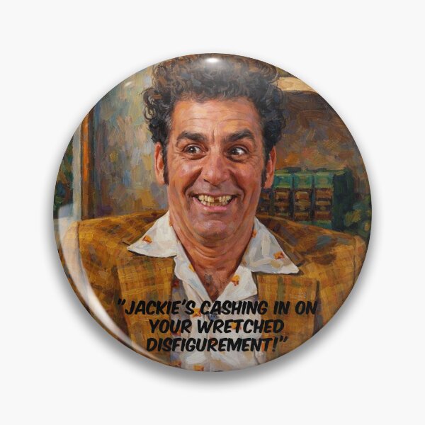 Item preview, Cosmo Kramer's Wretched Disfigurement Turned him into a Goblin designed and sold by Halifaxartguy.