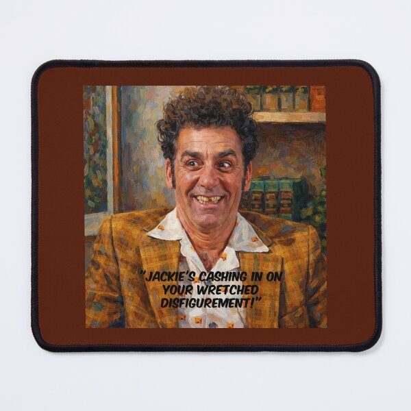 Item preview, Cosmo Kramer's Wretched Disfigurement Turned him into a Goblin designed and sold by Halifaxartguy.