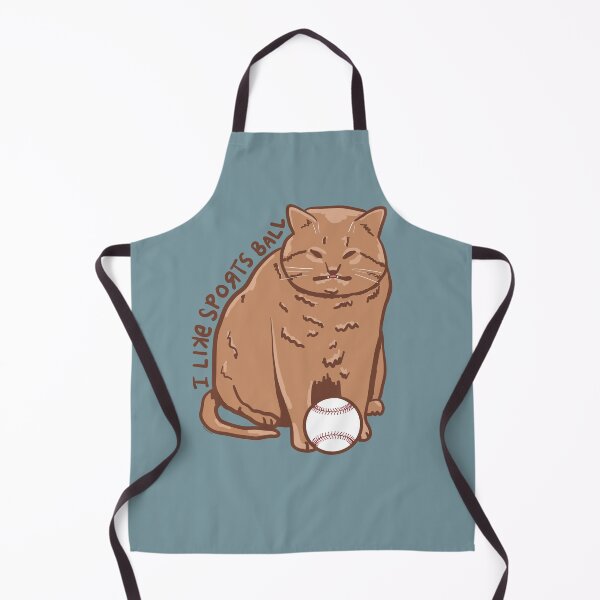 Item preview, Sportsball Cat Baseball designed and sold by KilkennyCat Art.