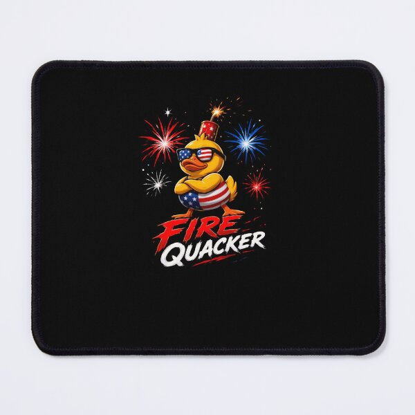 Item preview, Fire Quacker Patriotic American Duck Fourth Of July Celebration designed and sold by RetroMini2026.
