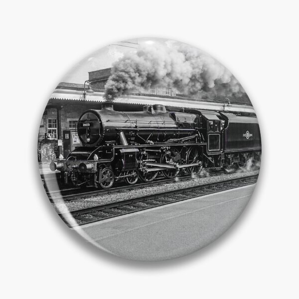 Item preview, Steam Train at Ely Railway Station designed and sold by asenna67.