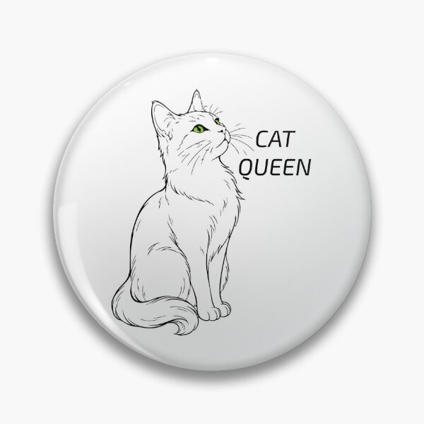 Item preview,  Green Eyes Cat - Cat Queen designed and sold by Biljana LOVE 4 YOU.