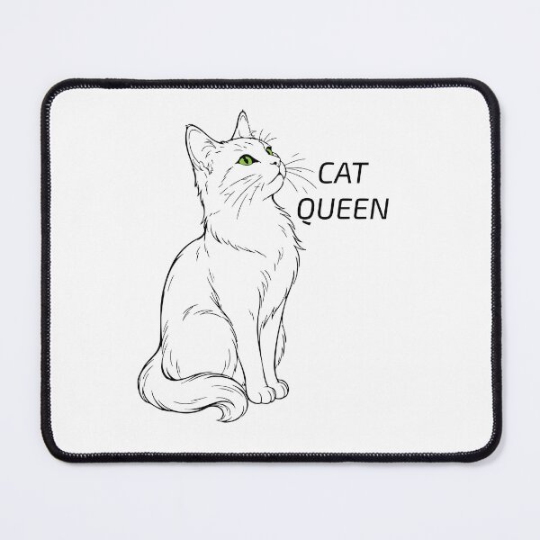 Item preview, Green Eyes Cat - Cat Queen designed and sold by Biljana LOVE 4 YOU.