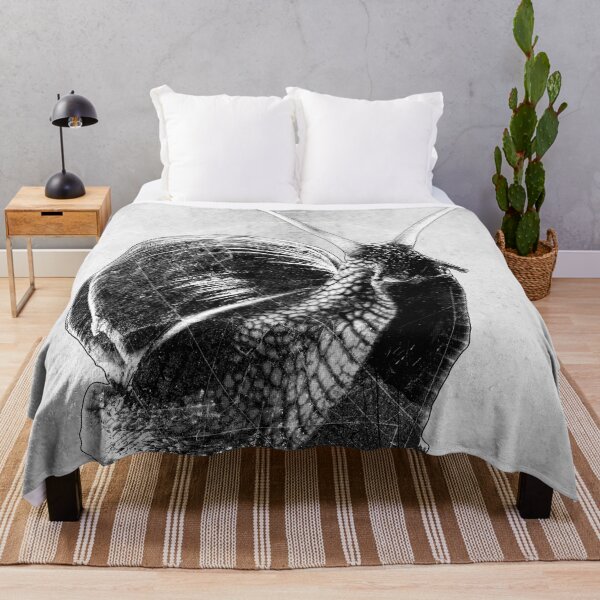 Item preview, Roman Snail Dark Natural History Macro Portrait Shell Art designed and sold by Ghoul Enterprises.