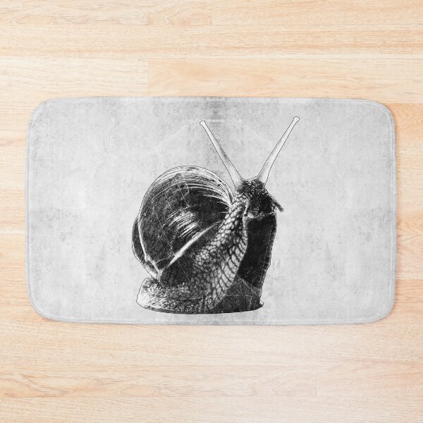 Item preview, Roman Snail Dark Natural History Macro Portrait Shell Art designed and sold by Ghoul Enterprises.