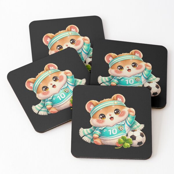 Item preview, Lucky Jersey Hamster ?? Cute Football Fan Design designed and sold by Pick'n Quick.