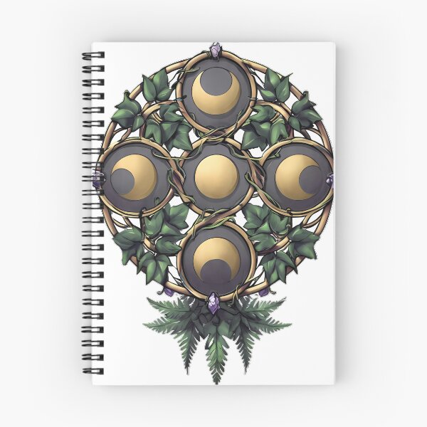 Item preview, Moon Phase Fern Ivy designed and sold by IllumeInk.