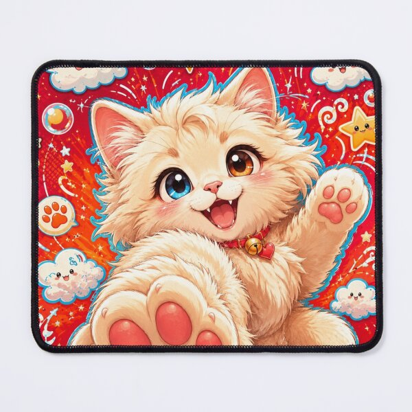 Item preview, Happy Kawaii Cat Paws designed and sold by Rohan132.