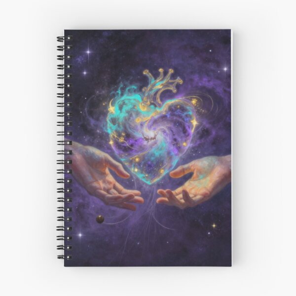 Item preview, Cosmic Connection Eternal Heart Art designed and sold by vsl363.