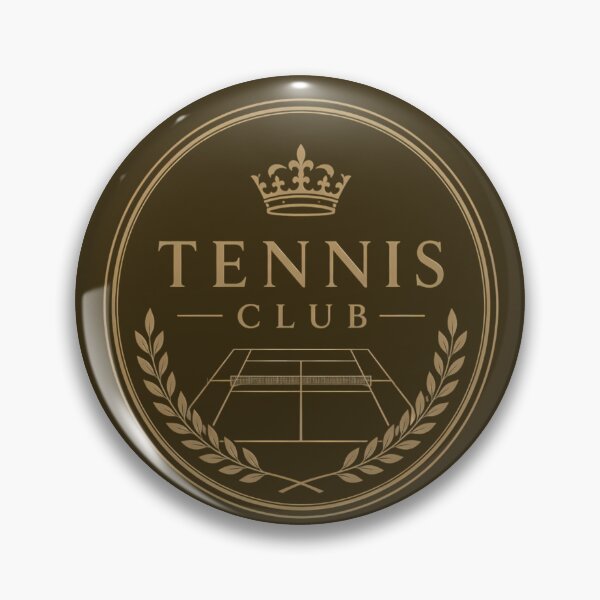 Item preview, Vintage Tennis Club Gold Crest Luxury Preppy Aesthetic designed and sold by BeataPrint.