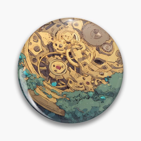 Item preview, Mossy Pocketwatch designed and sold by IllumeInk.
