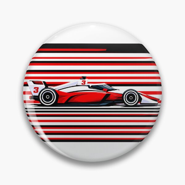 Item preview, Scott McLaughlin No. 3 Red & White IndyCar Side Profile designed and sold by PitWallArt.