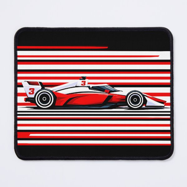 Item preview, Scott McLaughlin No. 3 Red & White IndyCar Side Profile designed and sold by PitWallArt.