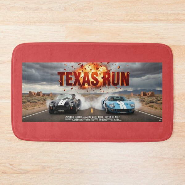 Item preview, ROAD MOVIE POSTER "TEXAS RUN" 1965  designed and sold by VERYOLDROAD BY AXTON BROWNING .
