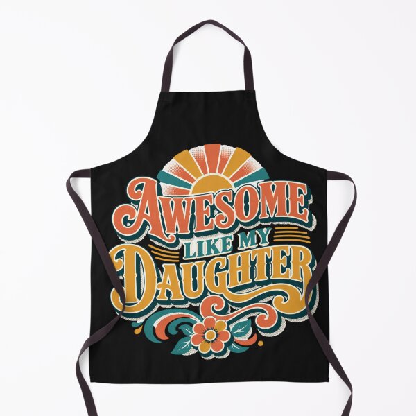 Item preview, Dad Awesome As Daughter Groovy 70s Style Parent designed and sold by Tsugraf Designs.