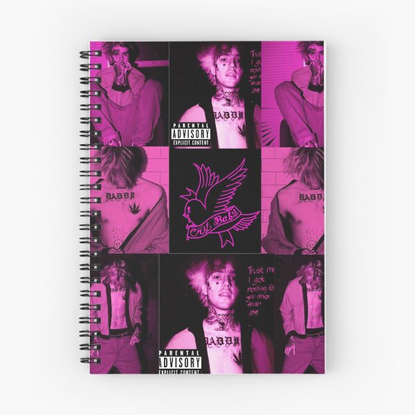Item preview, Lil peep pink and black vibes type design designed and sold by IWASCHOSEN.