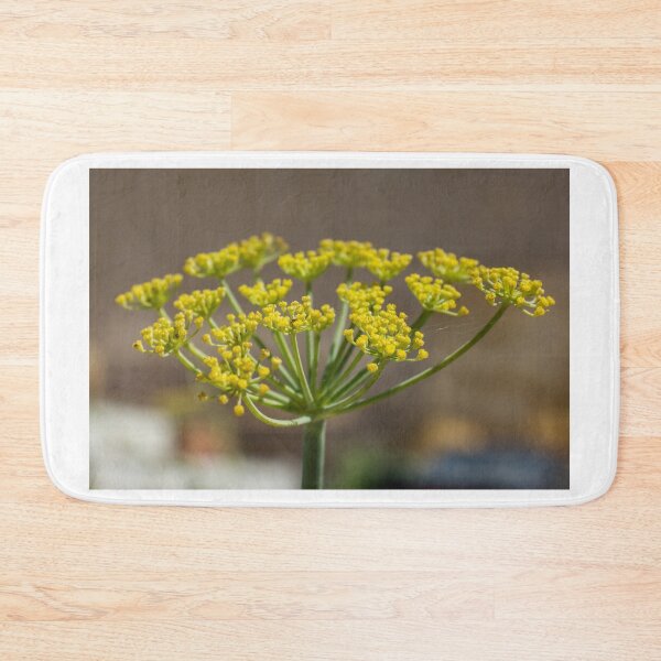 Item preview, Close-Up Yellow Flower Cluster On Umbel Stem With Delicate Blooms And Shallow Depth Of Field designed and sold by Nmallia.