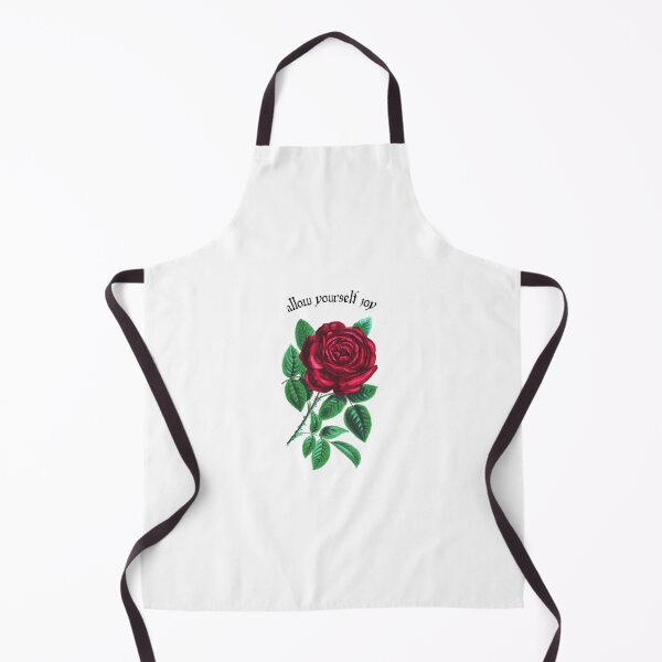 Item preview, Allow Yourself Joy Vintage Rose Sticker | Inspirational Floral Aesthetic Design designed and sold by PixelVibe Art.
