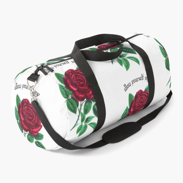 Item preview, Allow Yourself Joy Vintage Rose Sticker | Inspirational Floral Aesthetic Design designed and sold by PixelVibe Art.