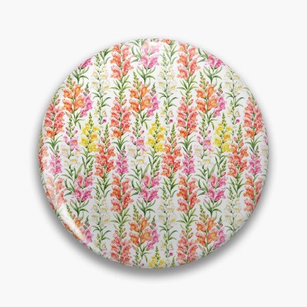 Item preview, Snapdragon Garden Watercolor Colorful Seamless Pattern designed and sold by Inkworksbyshery.