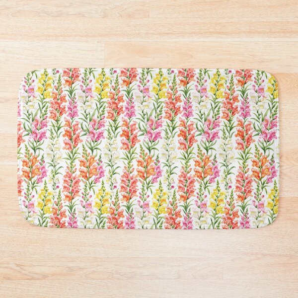 Item preview, Snapdragon Garden Watercolor Colorful Seamless Pattern designed and sold by Inkworksbyshery.