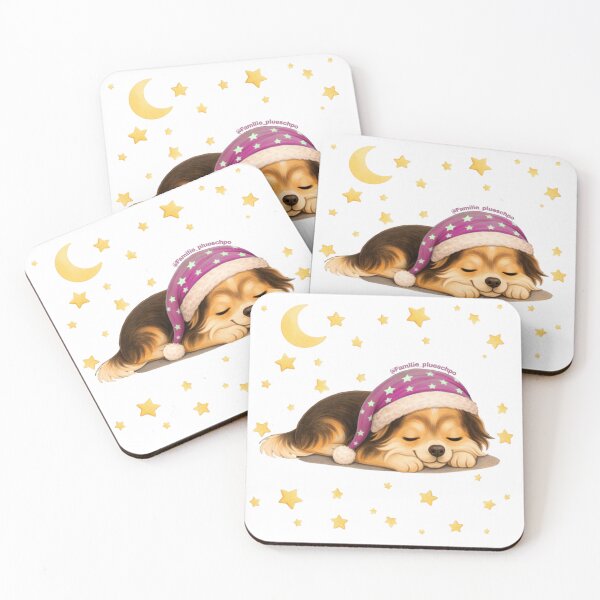 Item preview, Miley is asleep (with floor, with stars) designed and sold by plueschpo.
