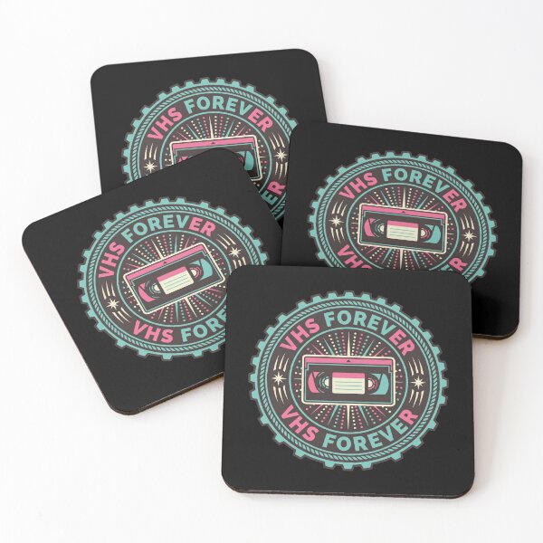 Item preview, VHS Forever Vintage Video Tape Badge designed and sold by Sketchlegacy.