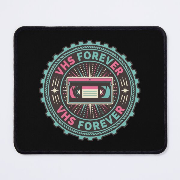 Item preview, VHS Forever Vintage Video Tape Badge designed and sold by Sketchlegacy.