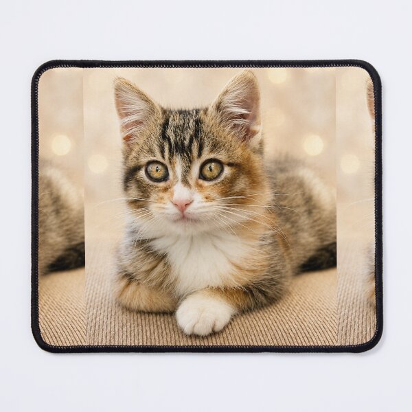 Item preview, Golden-Eyed Kitten Portrait designed and sold by Kimberly Palmer.