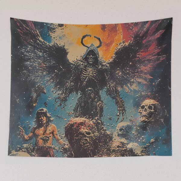 Item preview, pulp art devil designed and sold by aliraweb.